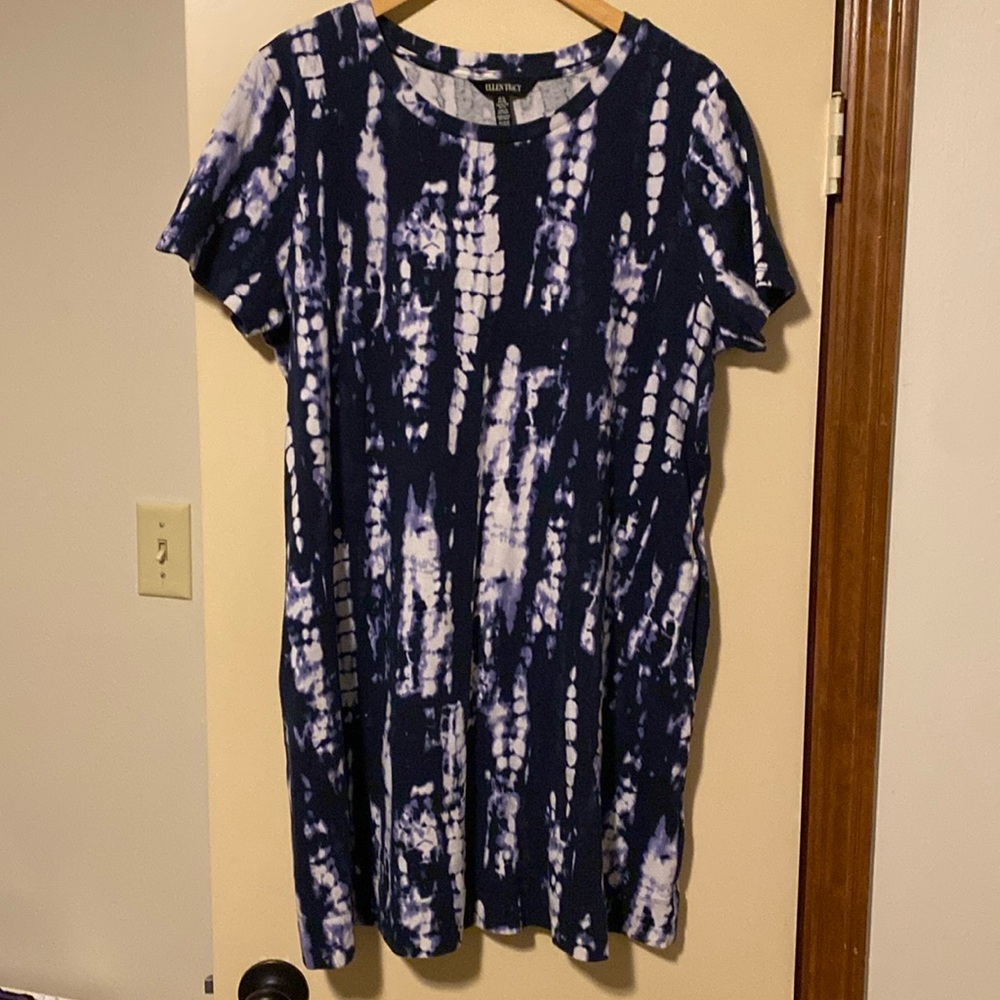 Ellen Tracy Tie dye Dress